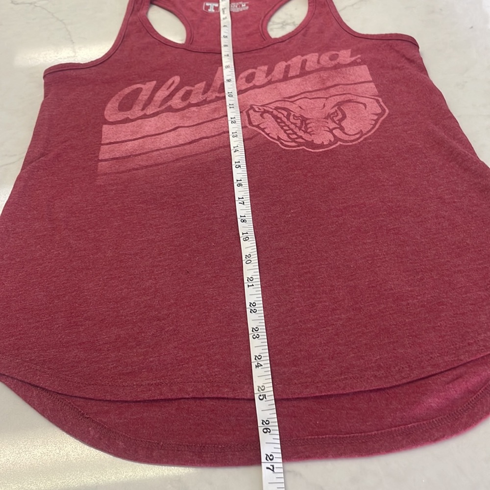 Alabama Red Racerback Tank Size Medium - Picture 6 of 7